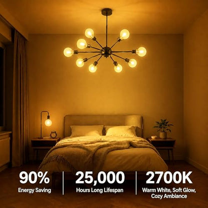 G80 2700K Dimmable Light LED Bulbs