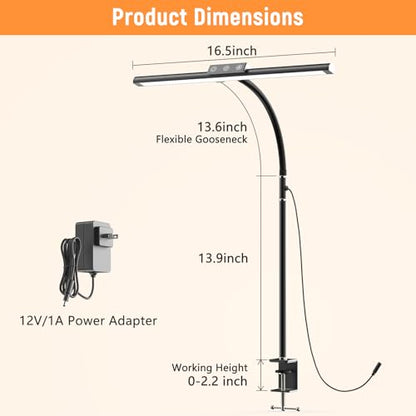 LED Desk Lamp for Home Office