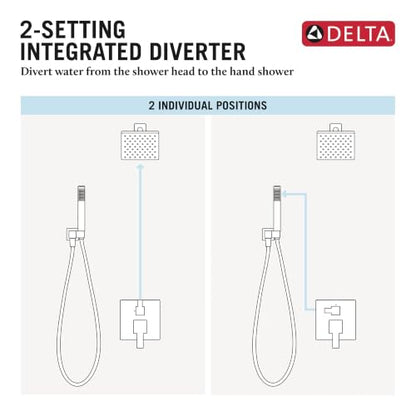 Modern Round Shower System Faucet Set