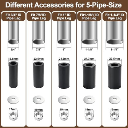 Expanding Stem Casters No Brake