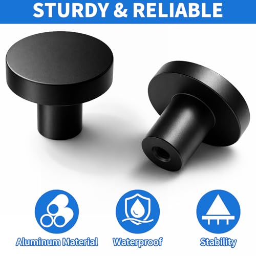 Cabinet Knobs Aluminum Drawer Handles Door Hardware Brushless