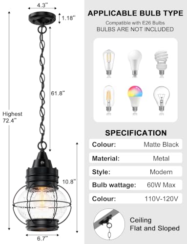 Outdoor Pendant Lights for Porch