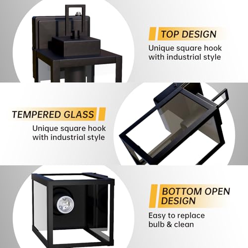 Small Black Outdoor Wall Light