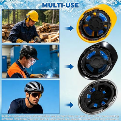 Hard Hat Cooling Ice Pack Insert for Heat Stress Relief