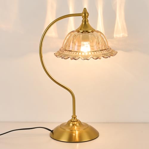 Vintage Table Lamp for Living Room Brass Table lamp