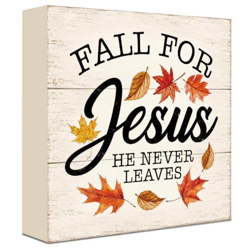 Fall Decorations for Home Wood Sign Fall Decor Shelf Decor