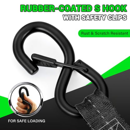 Retractable Ratchet Straps