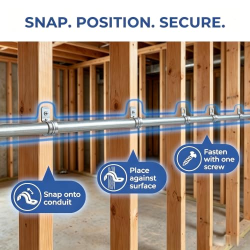 UL EMT Straps Heavy Duty Conduit Strap