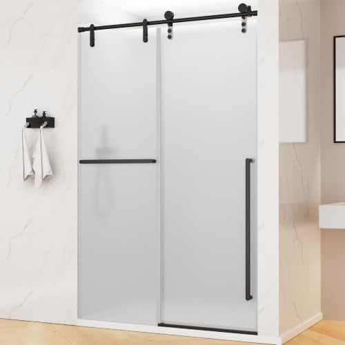 Frosted Glass Shower Door