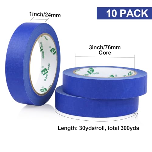 10 Pack Orange Painters Tape