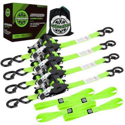 Retractable Ratchet Straps