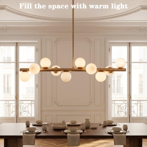 Mid Century Modern Sputnik Chandelier for Dining Room