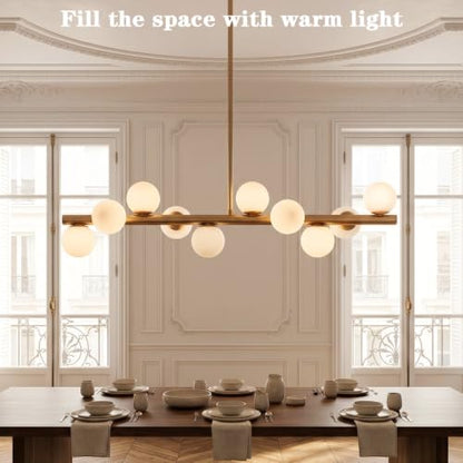 Mid Century Modern Sputnik Chandelier for Dining Room