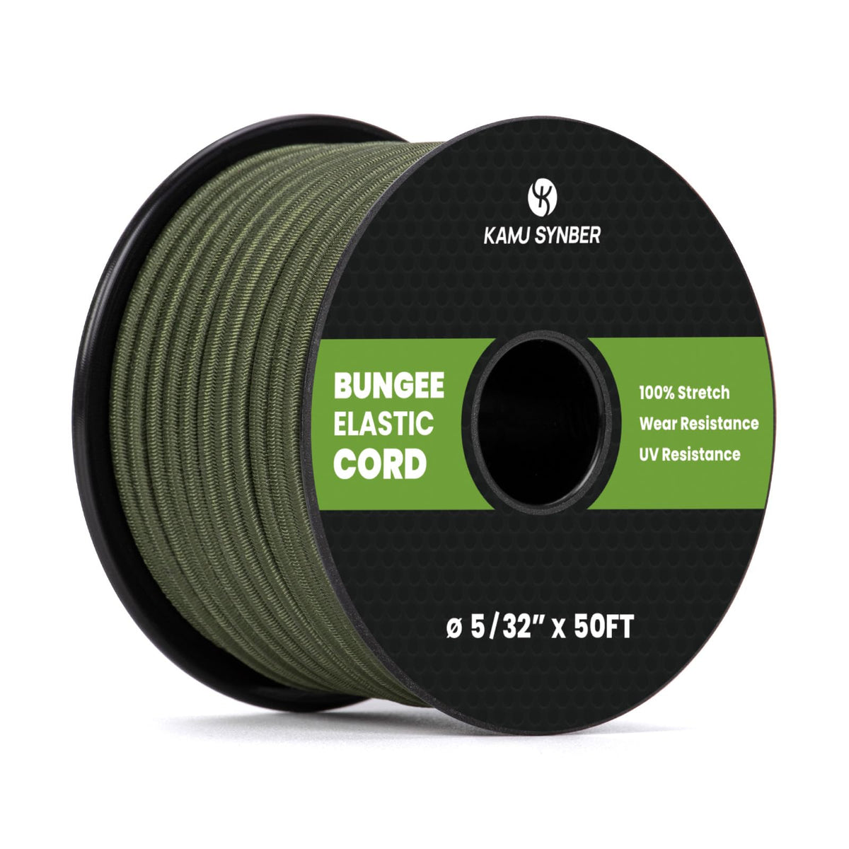 Bungee Cord 5 (Army Green / 5/32" x 50FT)