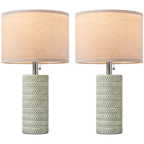 Modern Ceramic Table Lamps Set of 2