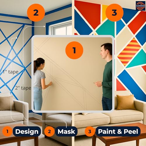 Painters Tape 2” & 1” Variety Pack