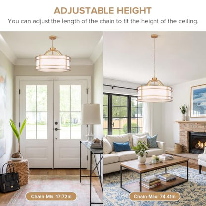 22'' Drum Chandelier