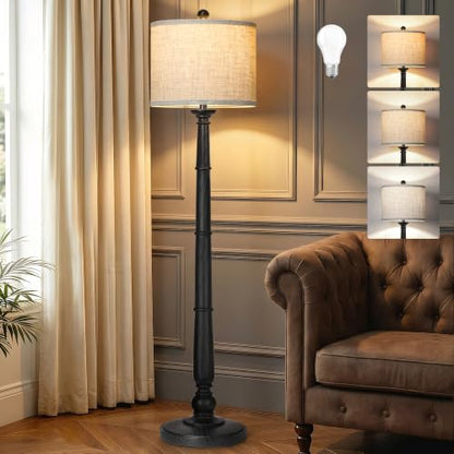 61'' Vintage Floor Lamp for Living Room