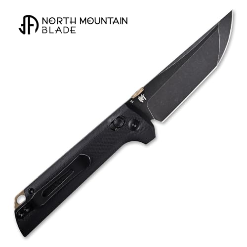 NMBT Chop2 Folding Pocket Knife Crossbar Lock 3.54" D2 Blade