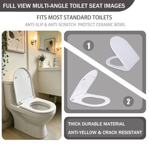 Toilet Seat with Built