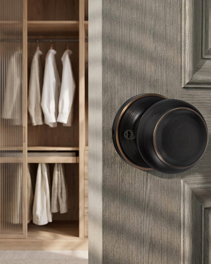 Dummy Door Knobs (Oil Rubbed Bronze)