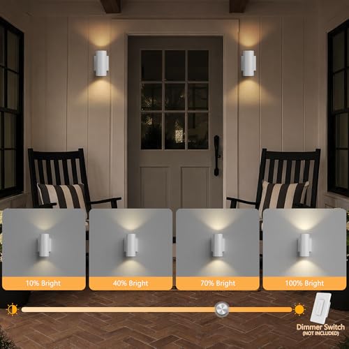 Aluminum Cylinder Up Down Lights
