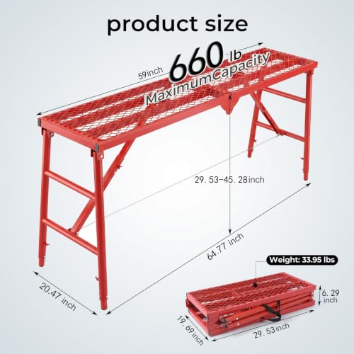 Foldable Scaffolding Platform