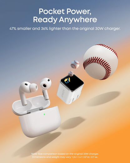 Nano Smart Display Charger (White2)