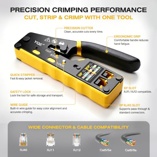 RJ45 Crimp Tool Kit