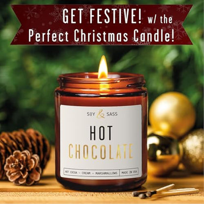 Hot Chocolate Candle (Hot Chocolate - Black)