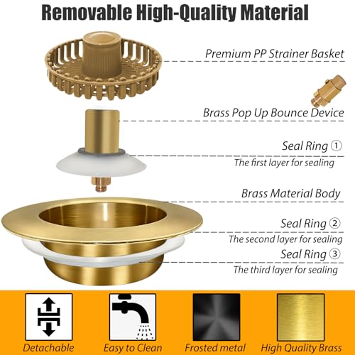 Kitchen Sink Drain Strainer