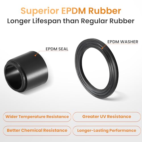 NPT Cable Gland Waterproof IP68 Nylon Cable Pass Through Cord Grip Connector Strain Relief Wire Grommet