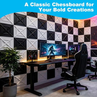 X Shape 3D Wall Panels
