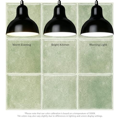 10 Sheet Zellige Look Peel and Stick Kitchen Backsplash