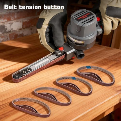 Brushless Cordless Detail Belt Sander Compatible with Milwaukee M18