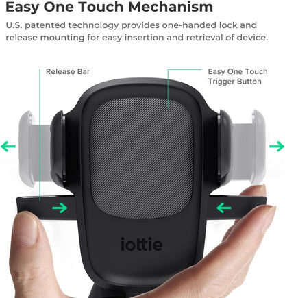Easy One Touch Signature CD Slot Car Mount for Smartphone iPhone 18 (Signature)