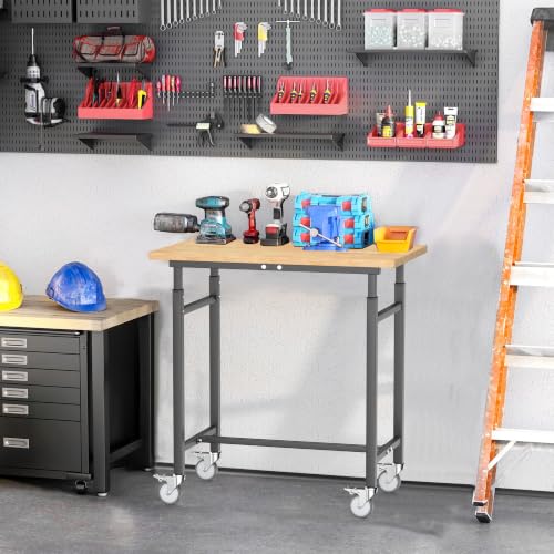 Workbench with Wheels