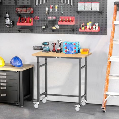 Workbench with Wheels
