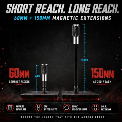Magnetic Impact Nut Driver Set