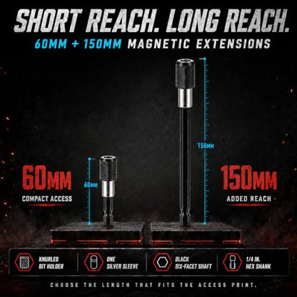 Magnetic Impact Nut Driver Set