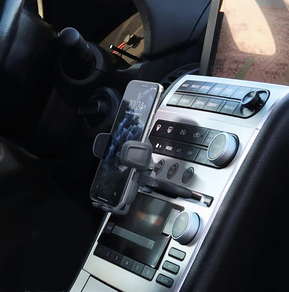Easy One Touch Signature CD Slot Car Mount for Smartphone iPhone 18 (Signature)