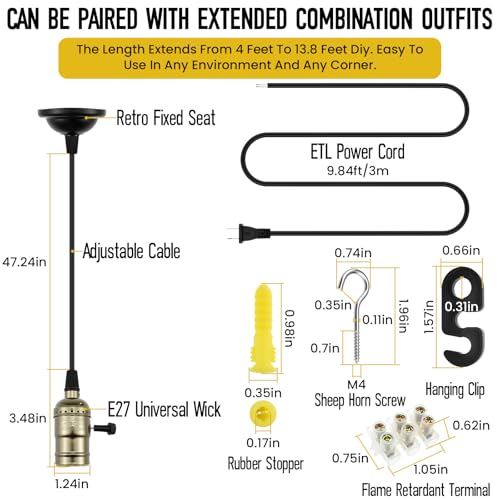 Lamp Rewire Kit