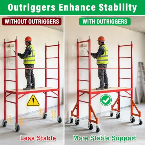 4 Pack Scaffold Outriggers for Baker Scaffolding