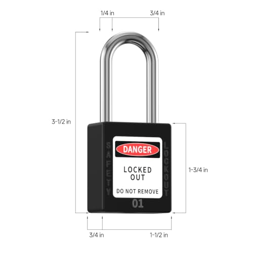 Lock Out Tag Out Locks and Keys