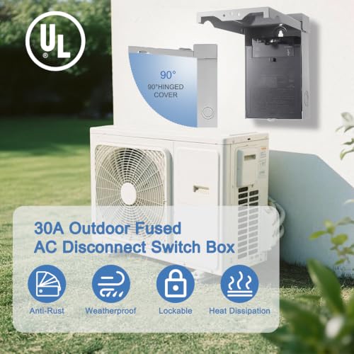 Fused AC Disconnect Box