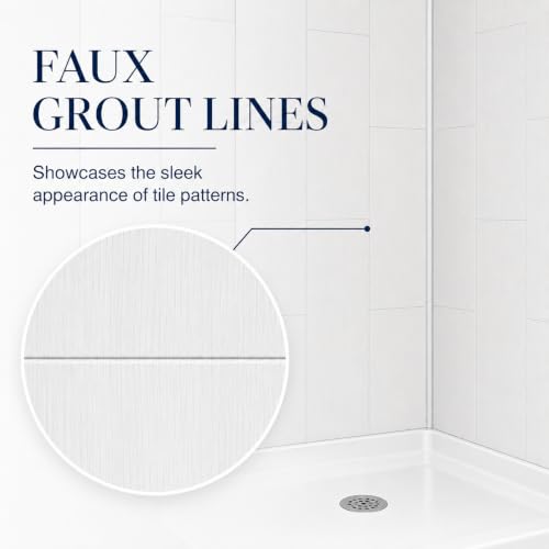 3 Piece Shower Wall Panel Surround Kit
