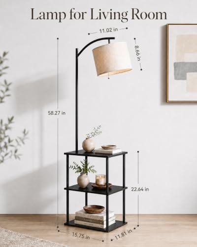 Floor Lamp with Table