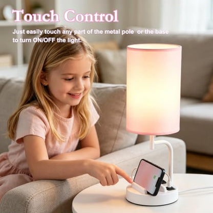 Touch Control USB Table Lamp with USB C