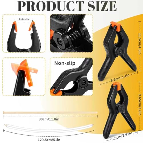 12 Pack Balloon Arch Clips