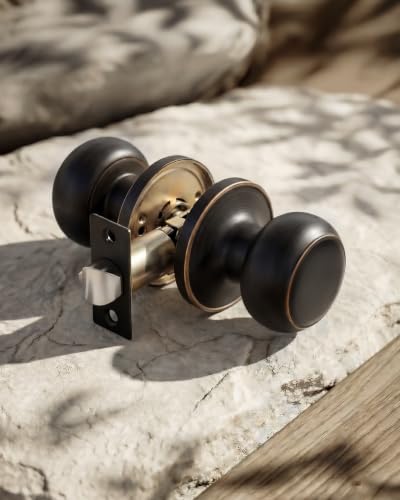 Passage Door knobs Oil Rubbed Bronze Door Knob (Oil Rubbed Bronze)